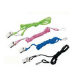 Braided Cord with Bull Dog Clip (42'')